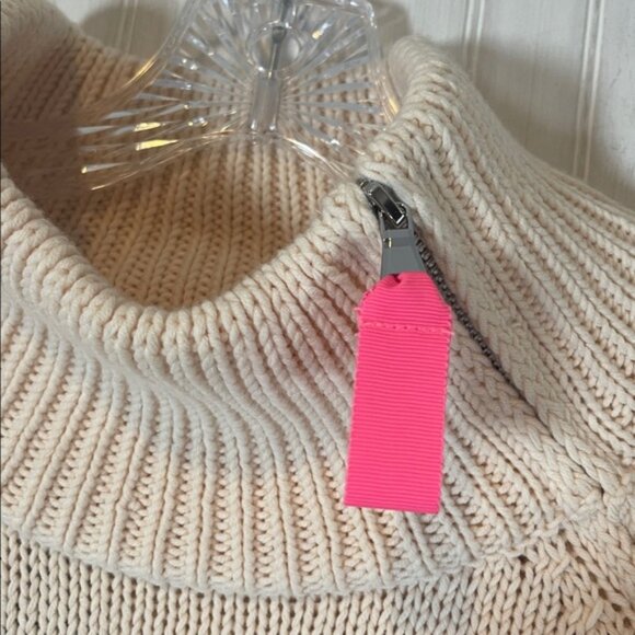 NWT ANTHROPOLOGIE LISA TODD STAR MOCK NECK SWEATER MEDIUM - Picture 3 of 6